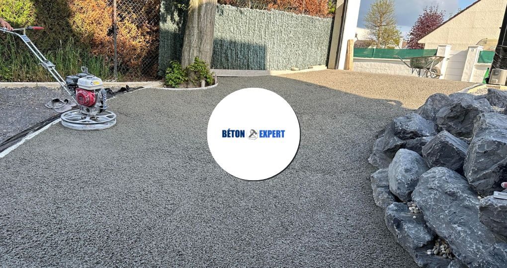 béton drainant