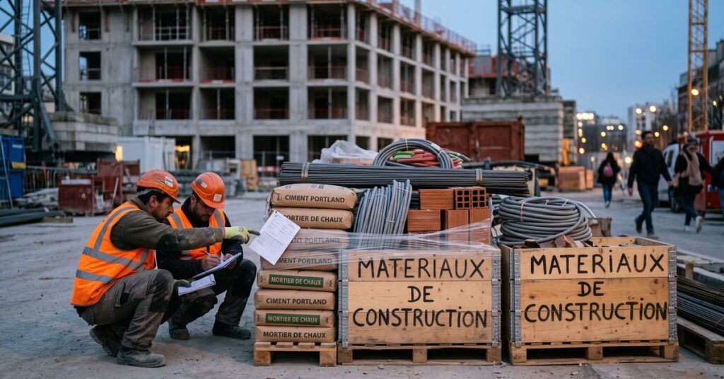 Matériaux de construction variés : béton, bois, acier et briques pour choisir les bons matériaux