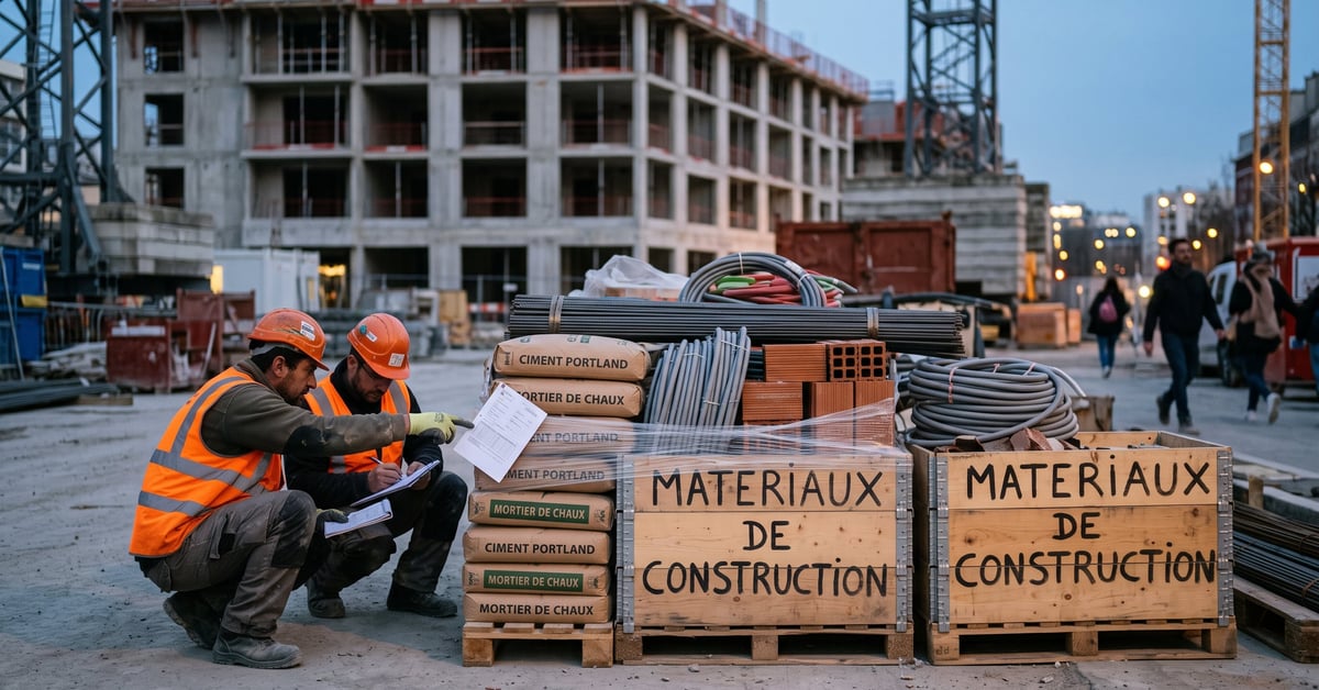 Matériaux de construction variés : béton, bois, acier et briques pour choisir les bons matériaux