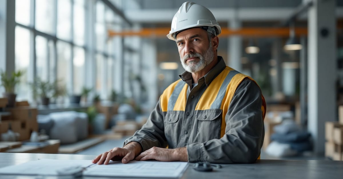 Professionnel du bâtiment sur chantier, mutuelle BTP et complémentaire santé pour artisans