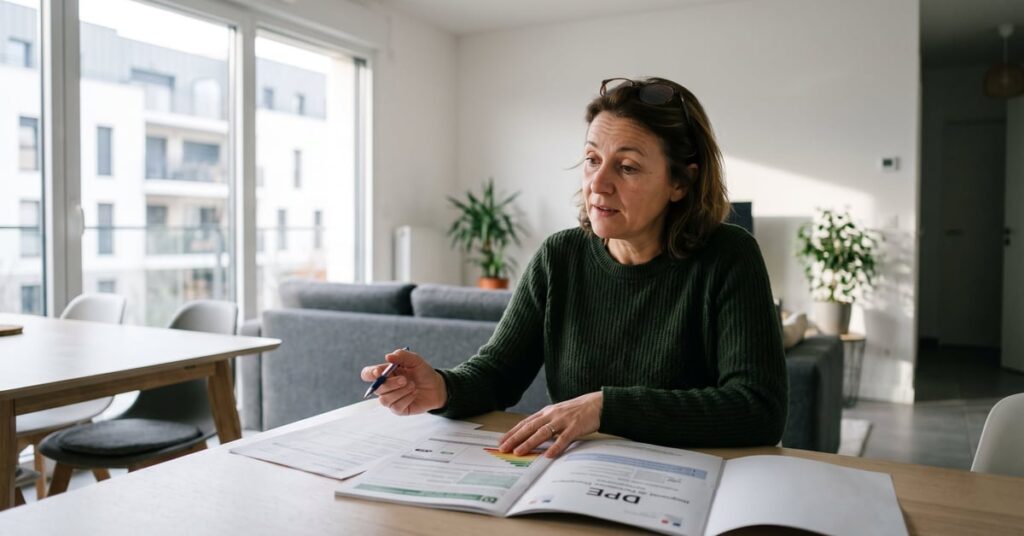 Propriétaire consultant un bilan énergétique obligatoire pour son logement